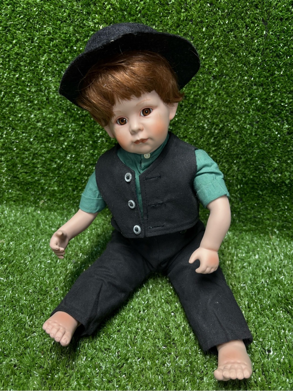 Vintage 1992 Danbury Mint “Samuel” Amish Boy